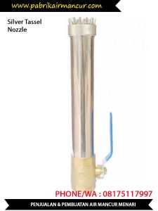 Silver Tassel nozzle untuk air mancur yang menawaran